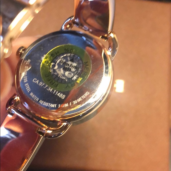 ⬇️NWT Coach Signature C Design Rose Gold Watch - Picture 4 of 5